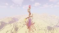 A sword with a nether portal (Image via u/O_S_L)